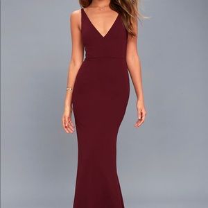 Lulu's Melora Plum Purple Sleeveless Maxi Dress